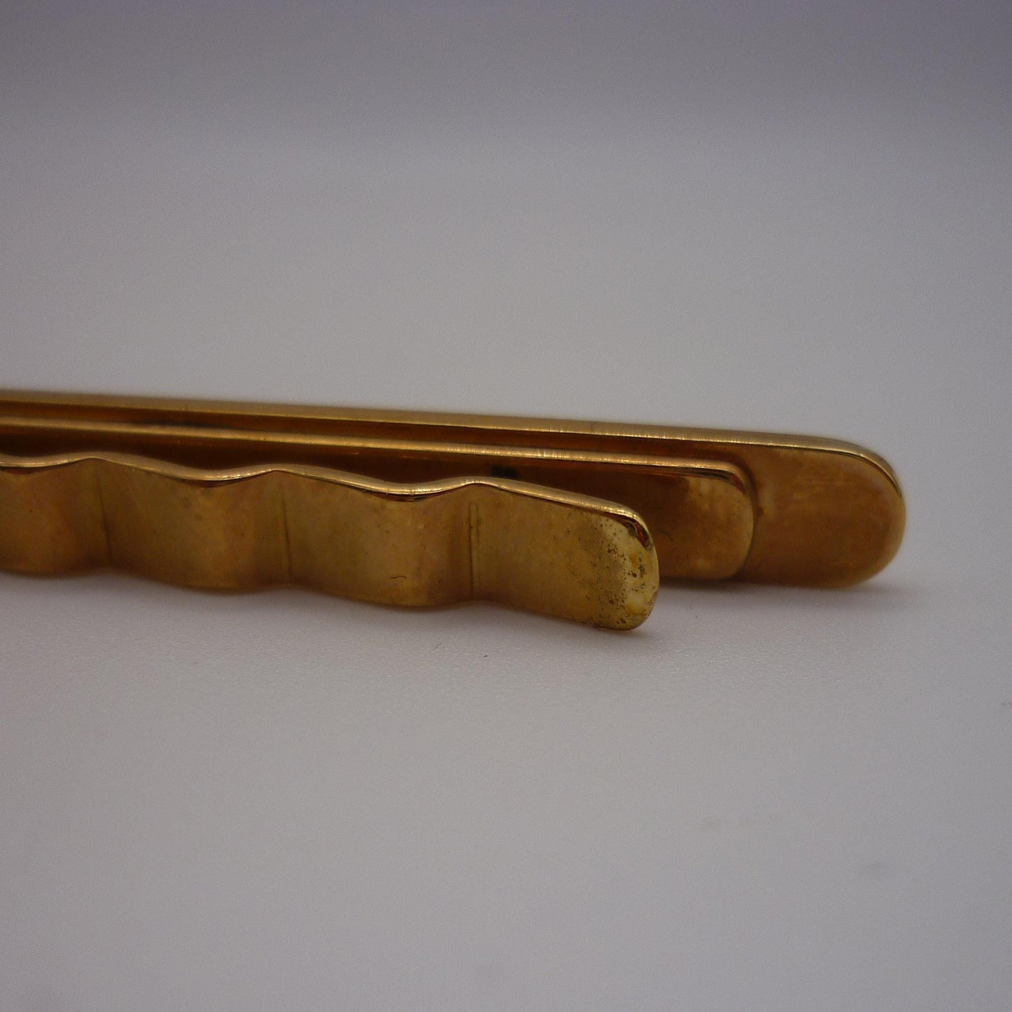 Vintage Gold Tone Tie Clip, Made In Germany