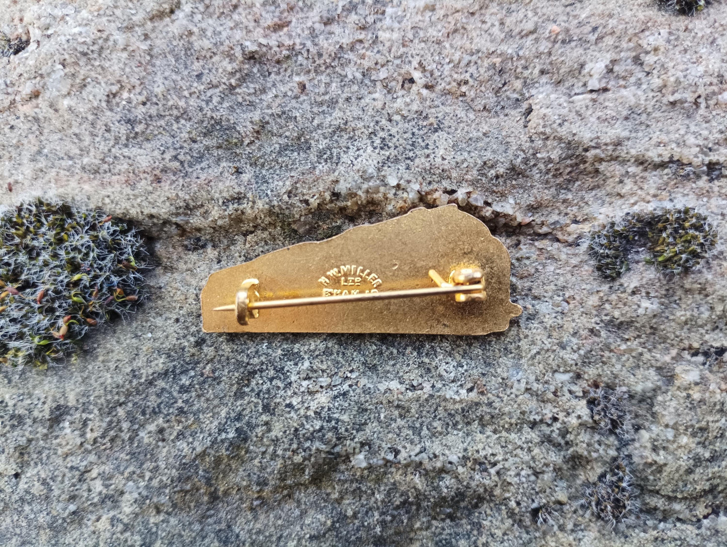 Vintage LMS Locomotive 10000 Enamel Pin: British Rail Train Badge