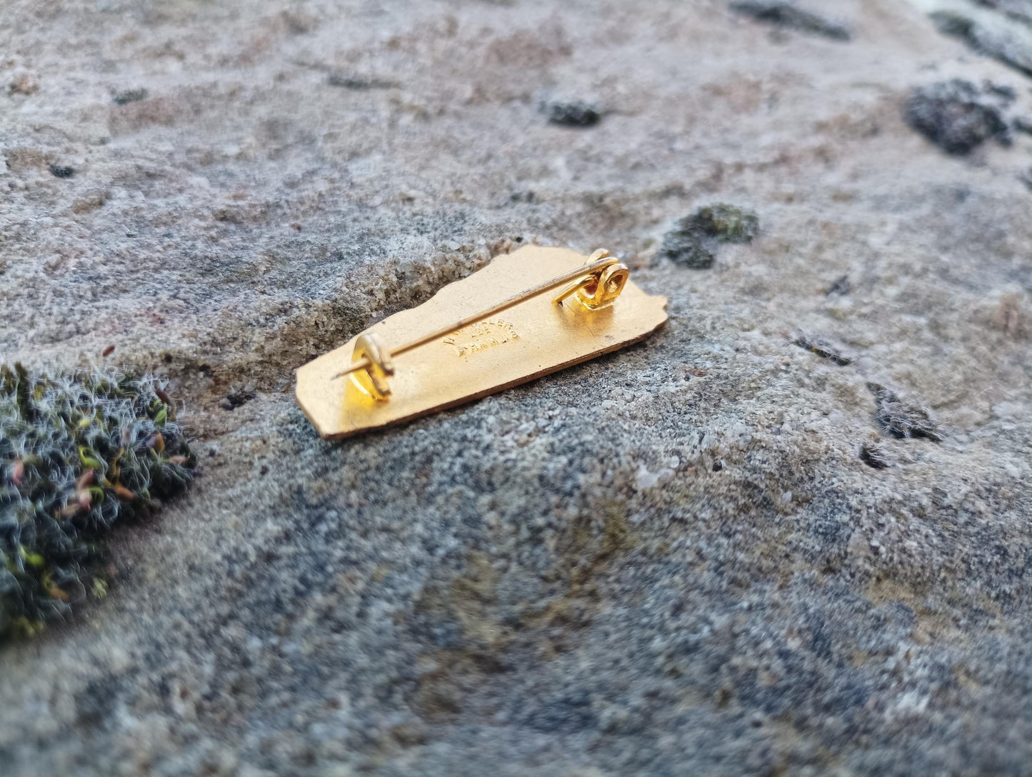 Vintage LMS Locomotive 10000 Enamel Pin: British Rail Train Badge