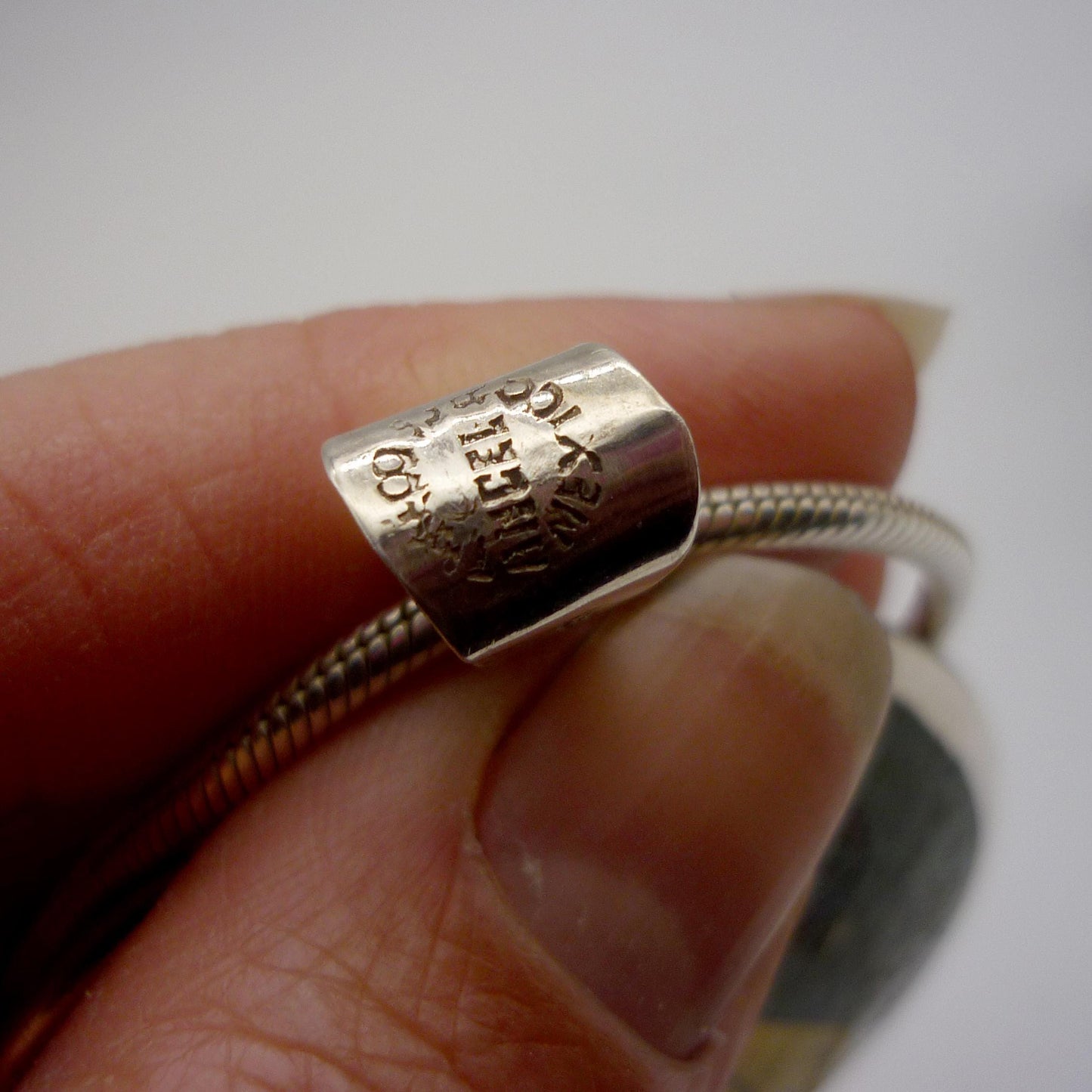 Vintage Mexican Silver Pendant on Chain, Taxco Mexico Jewellery