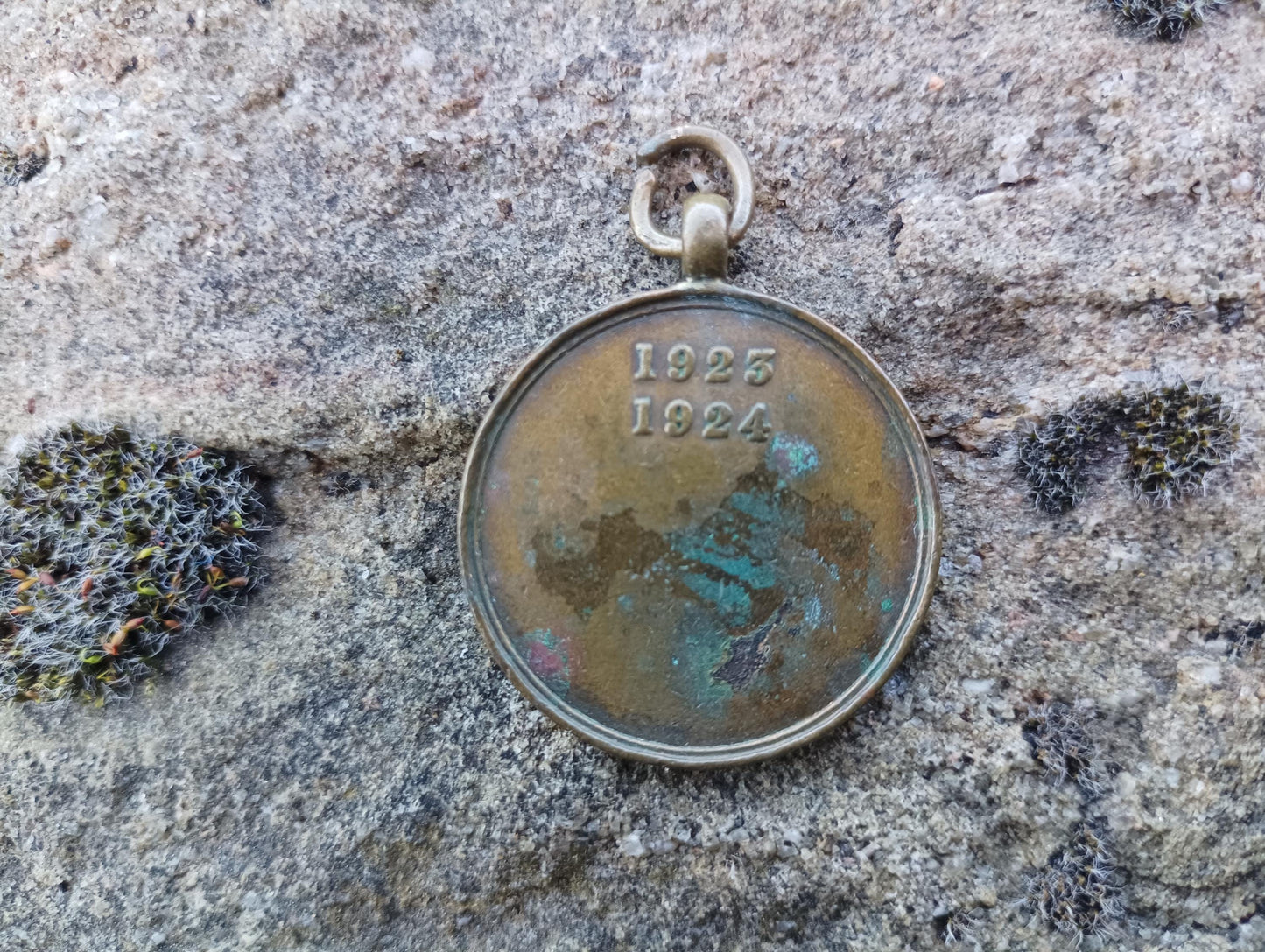 Antique Bronze WWI Reunion Medal: 10th Lanc's Battalion, York & Lancaster