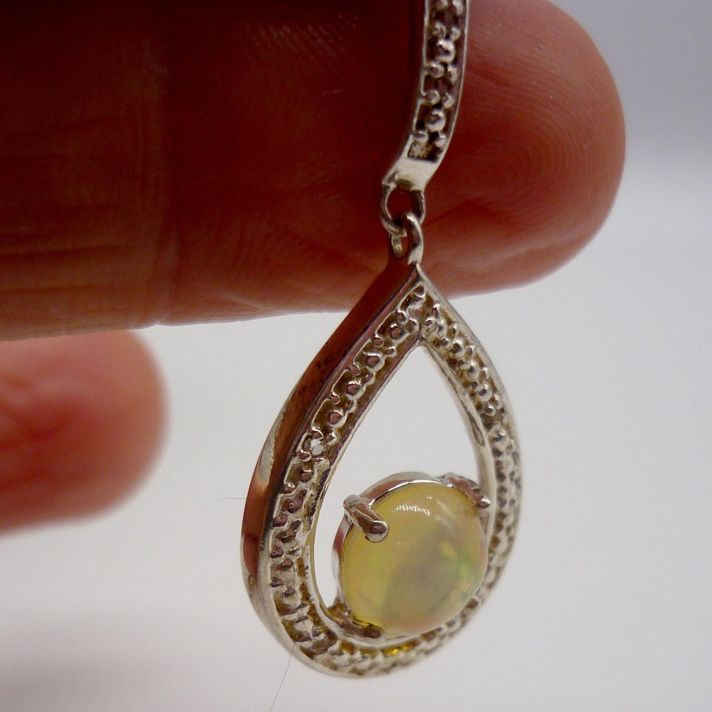 Vintage Opal Dangle Earrings