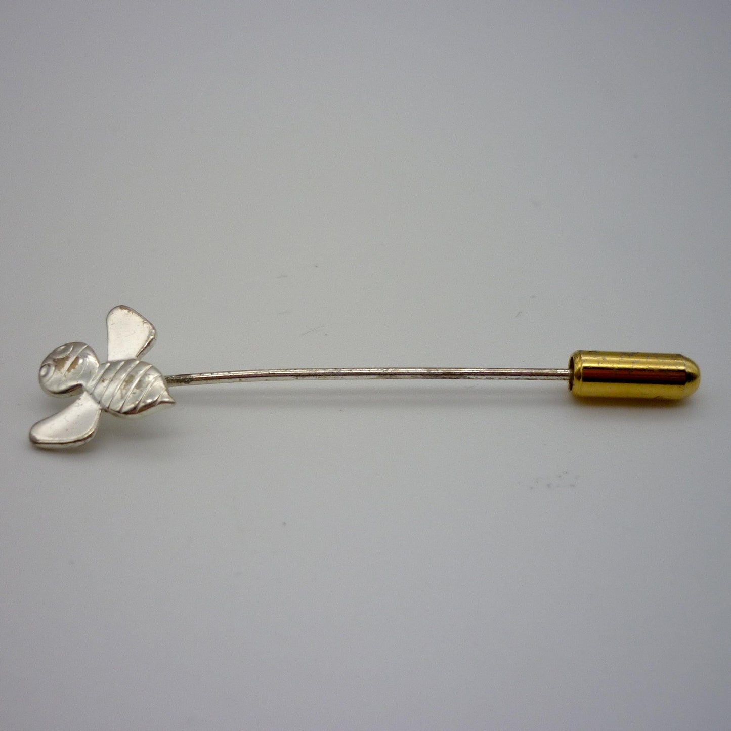 Vintage Silver Bee Stick Pin