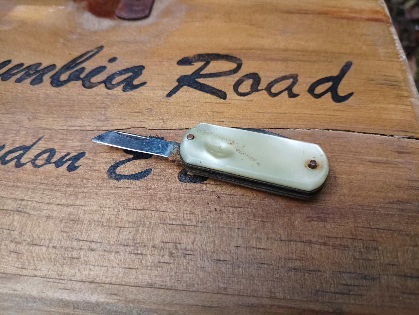 Vintage Mother of Pearl Penknife, Sheffield Folding Pocket Knife