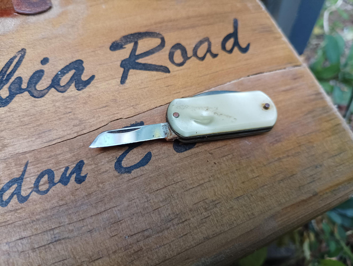 Vintage Mother of Pearl Penknife, Sheffield Folding Pocket Knife