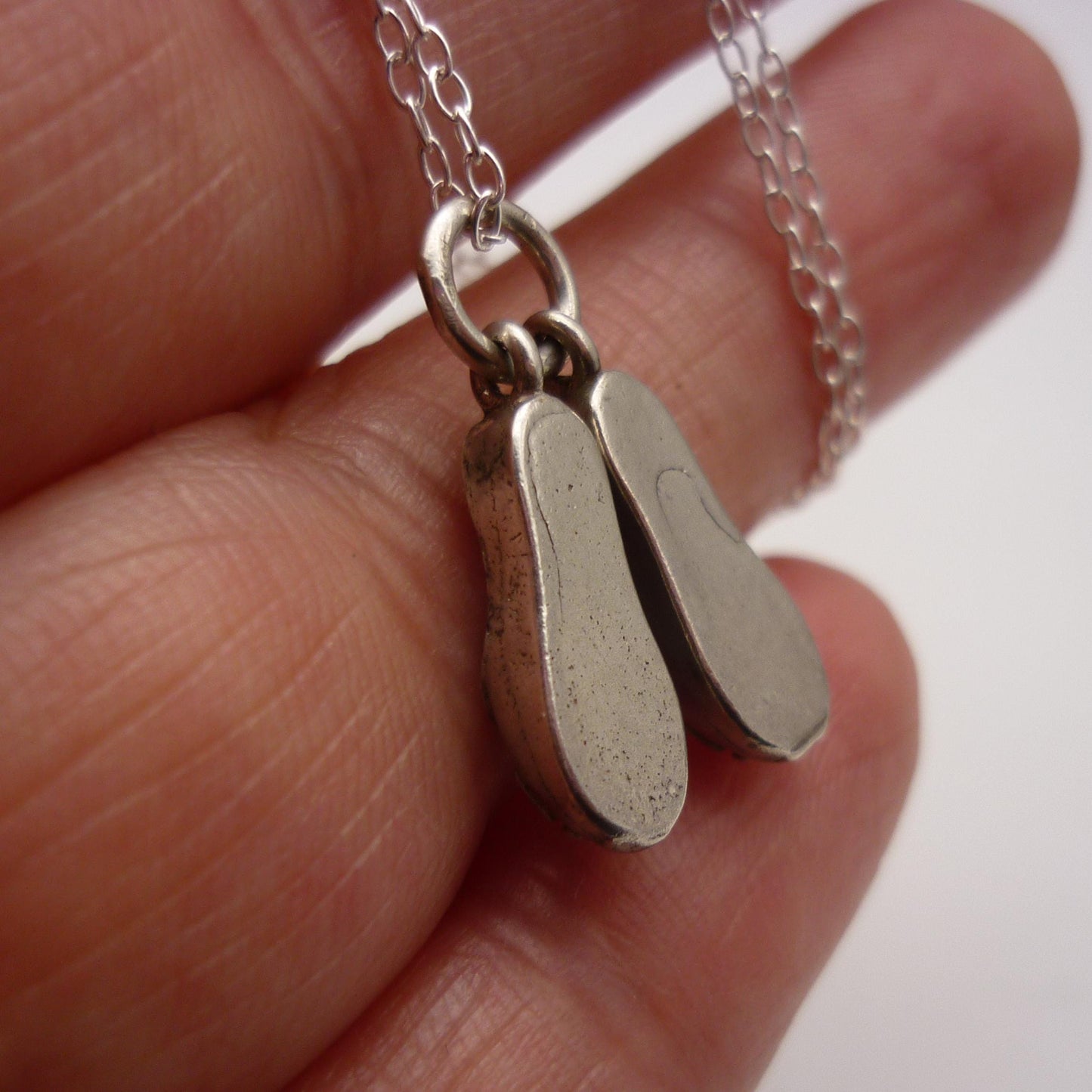 Ballet Slippers Pendant Necklace