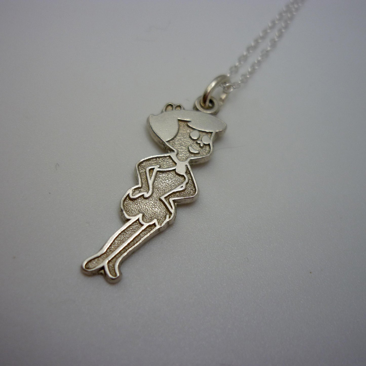 Betty Rubble Flintstones Charm Necklace