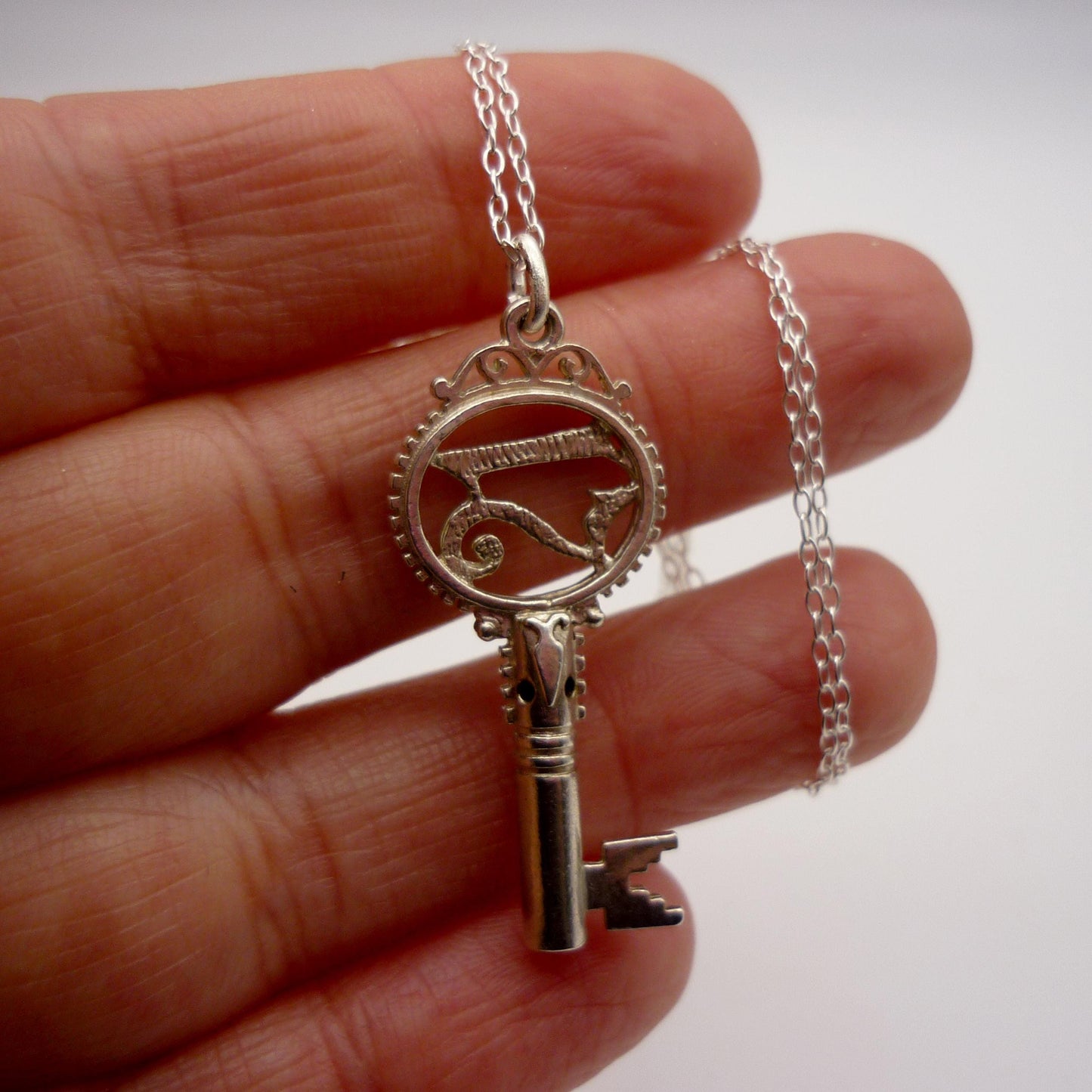 21 Key Charm Necklace, 21st Birthday Gift For Her