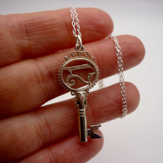 21 Key Charm Necklace, 21st Birthday Gift For Her