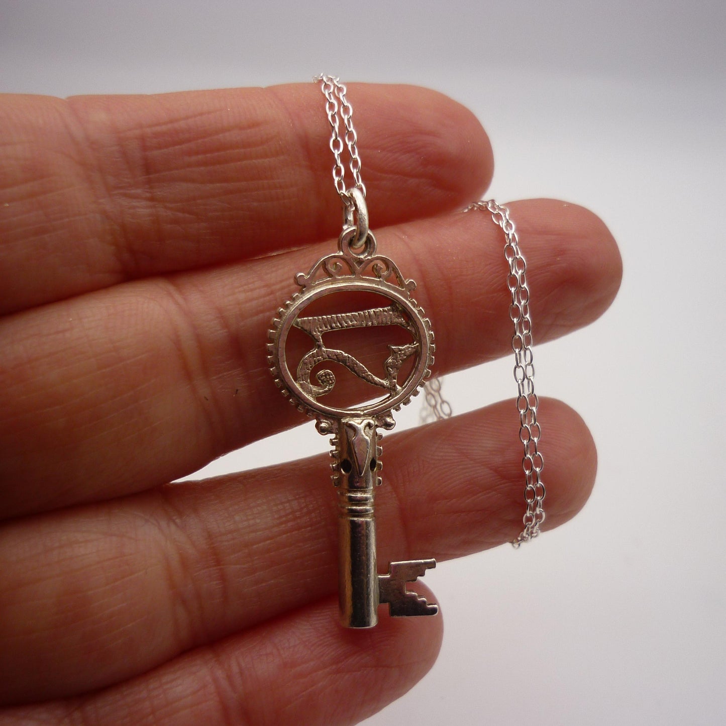 21 Key Charm Necklace, 21st Birthday Gift For Her