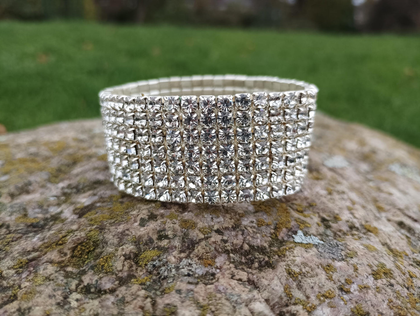 Vintage Diamante Tennis Bracelet