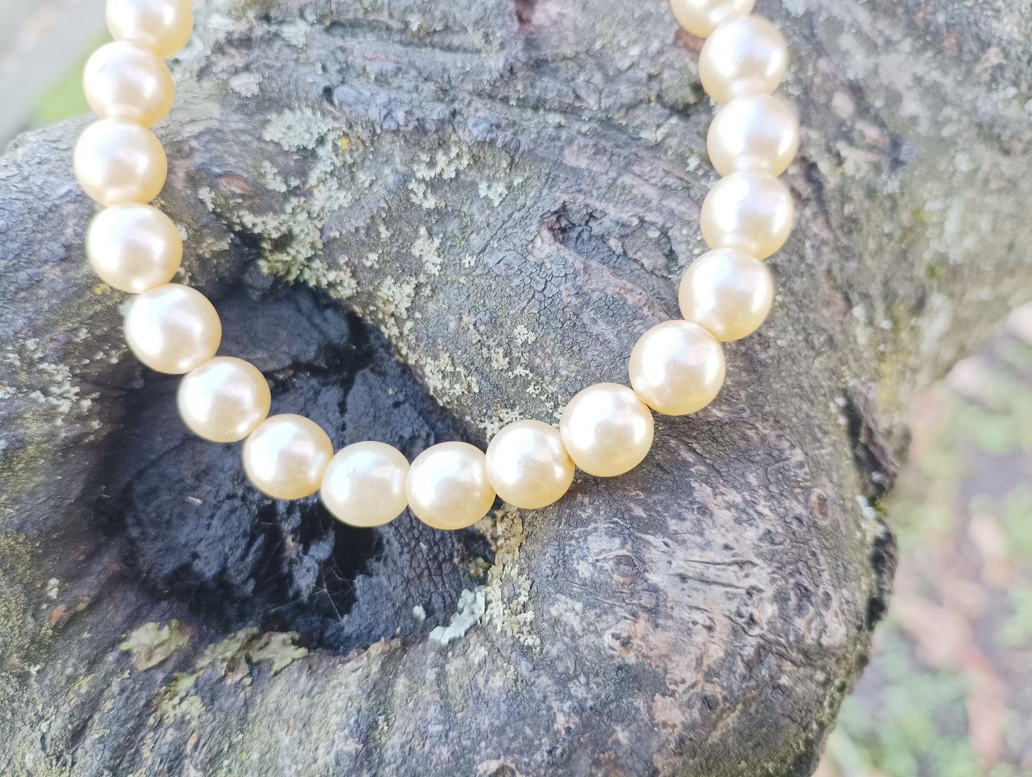 Antique 1930s/1940s Faux Pearl Bracelet