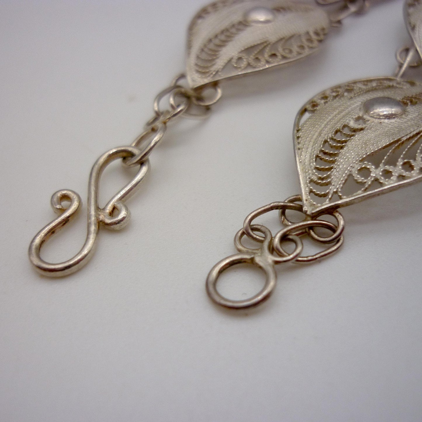 Sterling Silver Filigree Bracelet with