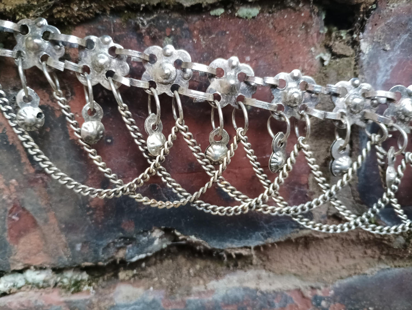 Vintage Ethnic Tribal Belly Chain – Multi-Strand Waist Jewelry for Festival & Dance
