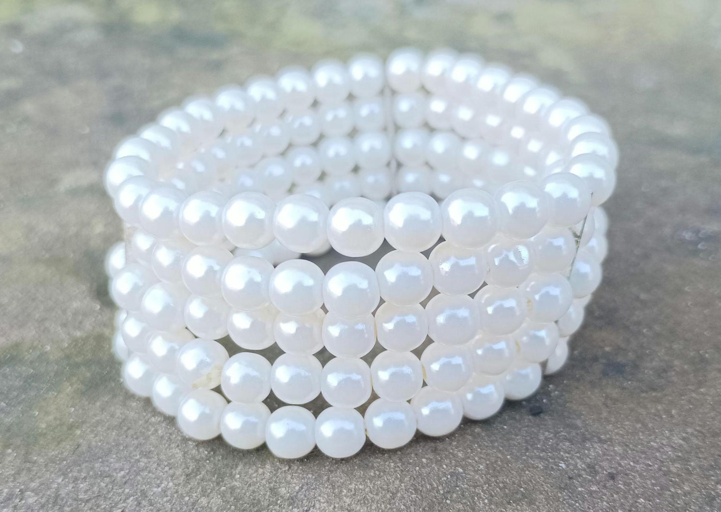 Vintage Faux Pearl Bracelet