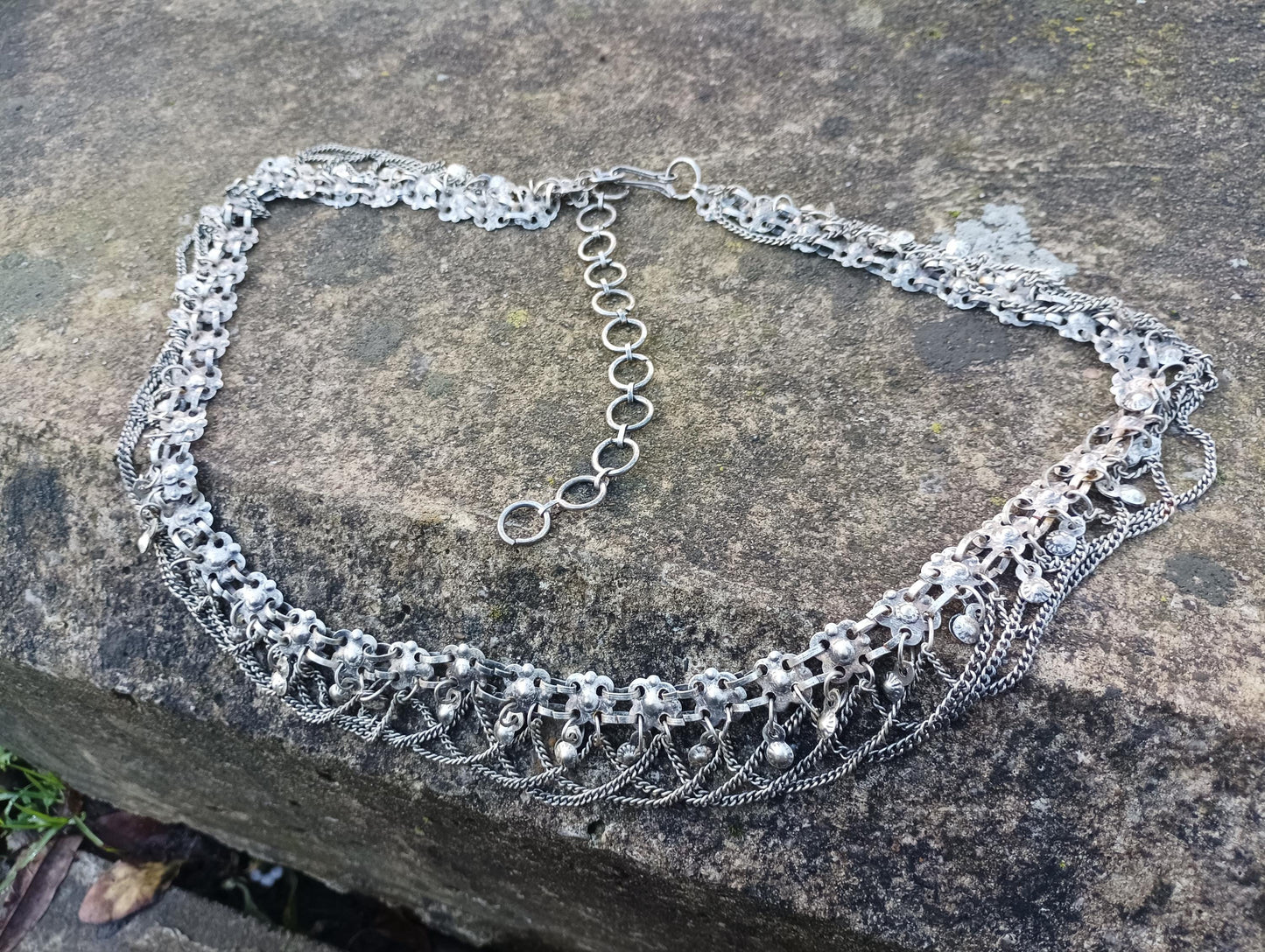 Vintage Ethnic Tribal Belly Chain – Multi-Strand Waist Jewelry for Festival & Dance